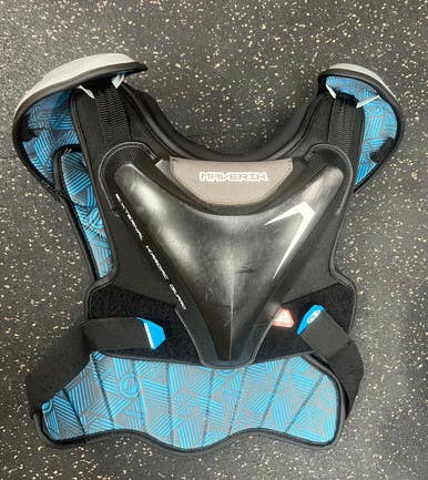 Used Maverik CHARGER Lacrosse Shoulder Pads Black LG 11497-S000150612
