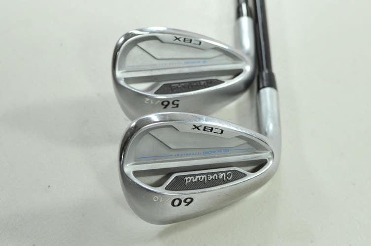 LEFT HANDED Cleveland CBX 56*, 60* Wedge Set Ventus TR Regular Graphite #200142