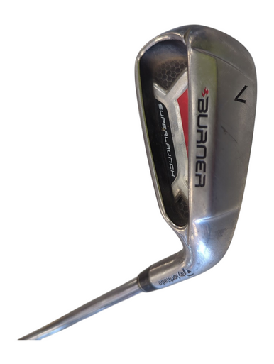 Used Taylormade BURNER SUPERLAUNCH Mens Individual Iron RH Silver 7 Iron 11862-S000090141