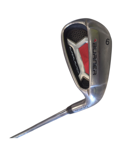 Used Taylormade BURNER SUPERLAUNCH Mens Individual Iron RH Silver 9 Iron 11862-S000090139