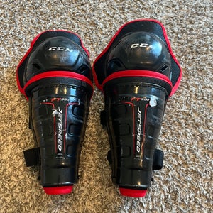 Youth CCM JetSpeed FT350 8" Shin Pads (Used)