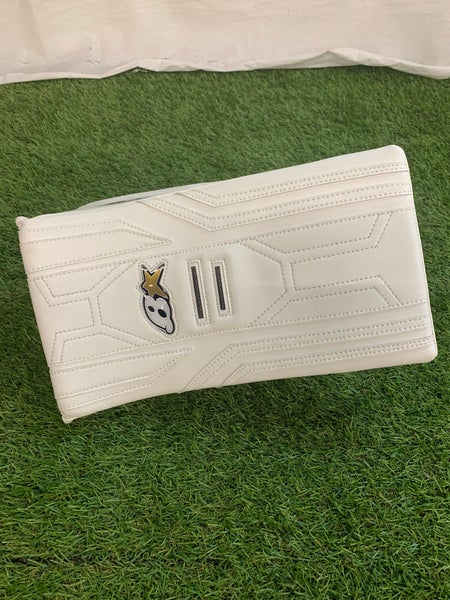 White Intermediate Brian's Optik X3 Goalie Blocker