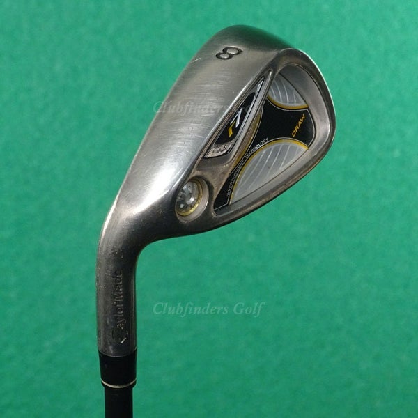 LH TaylorMade r7 Draw Single 8 Iron Factory REAX 55 Graphite Regular