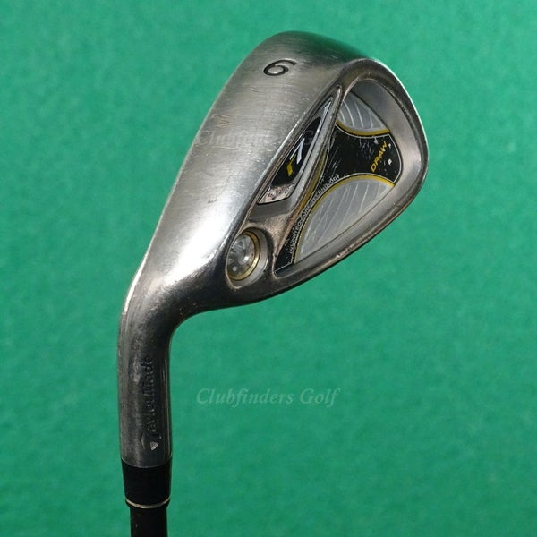 LH TaylorMade r7 Draw Single 9 Iron Factory REAX 55 Graphite Regular