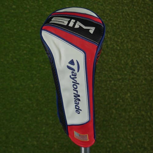 TAYLORMADE USA SIM LIMITED EDITION DRIVER HEADCOVER RED,WHITE,BLUE  ~ L@@K!!
