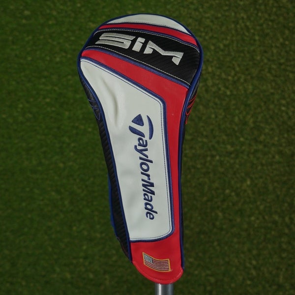 TAYLORMADE USA SIM LIMITED EDITION DRIVER HEADCOVER RED,WHITE,BLUE  ~ L@@K!!
