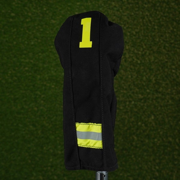 FIRE FIGHTER SAFETY VEST COLOR GOLF DRIVER HEADCOVER NICE ~ L@@K!!