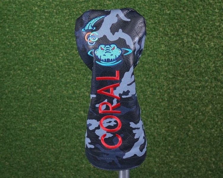 WINSTON COLLECTION CORAL CREEK CLUB GATORS DRIVER HEADCOVER, BBG CAMO ~ RARE!!