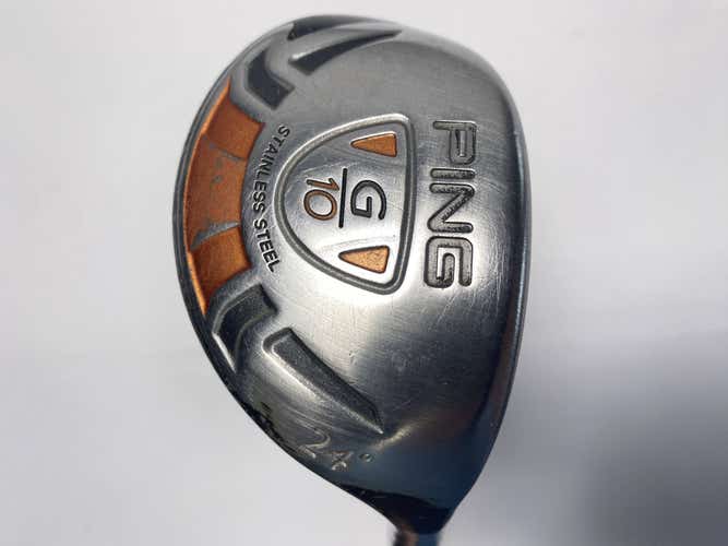 Ping G10 5 Hybrid 24* UST ProForce V2 84g Regular Graphite Mens RH Midsize Grip