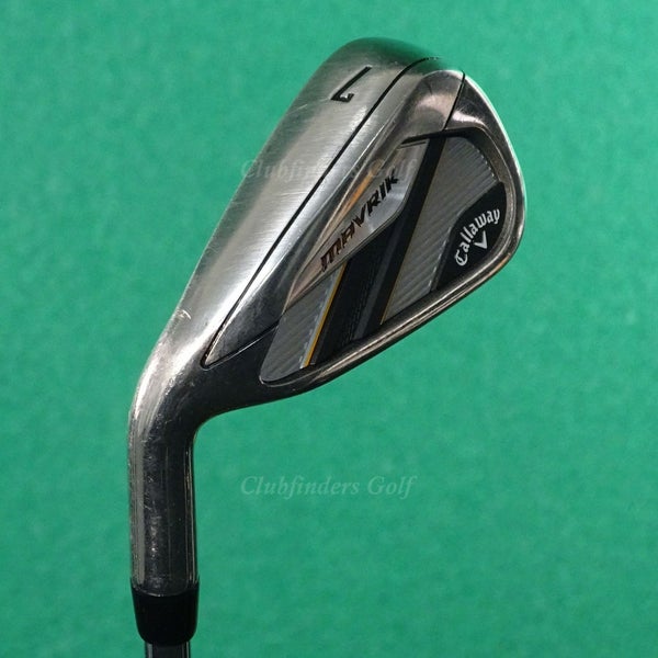 LH Callaway Mavrik Single 7 Iron True Temper Elevate 95 VSS Steel Stiff