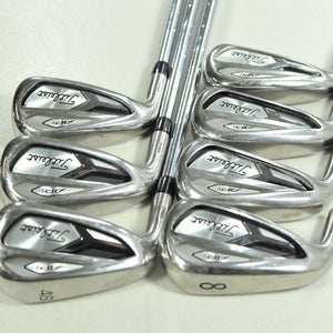LEFT HANDED Titleist 718 AP1 5-PW,48* Iron Set Regular Flex KBS Steel  # 172894