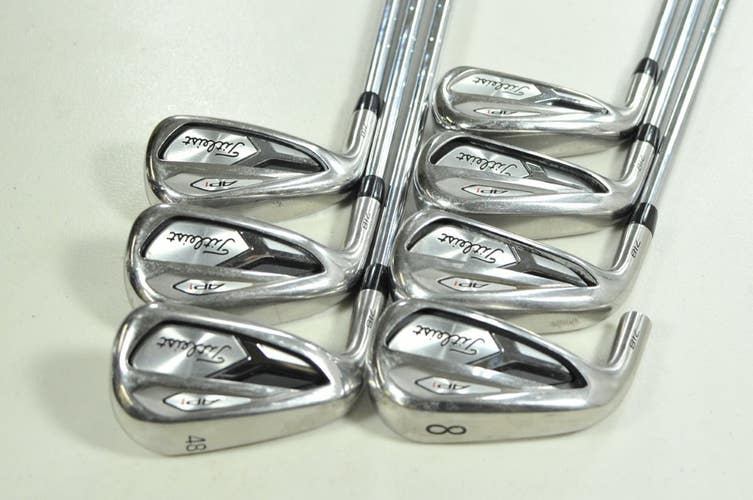 LEFT HANDED Titleist 718 AP1 5-PW,48* Iron Set Regular Flex KBS Steel  # 172894