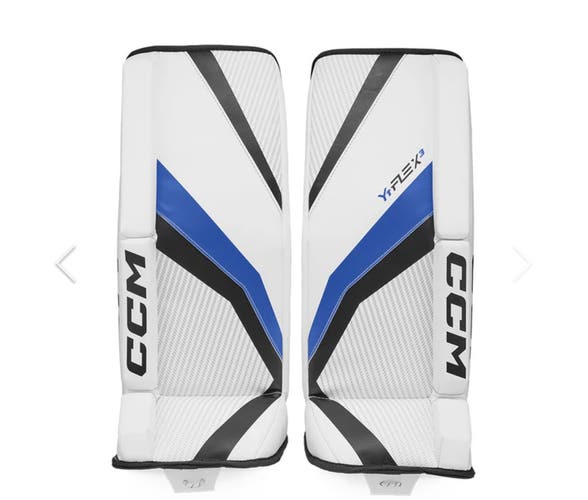 22"  CCM YTFLEX 3 Goalie Leg Pads (Used)
