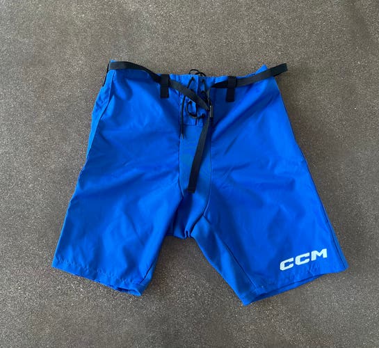 Brand New CCM Senior Size Large Blue Hockey Player Pant Shell