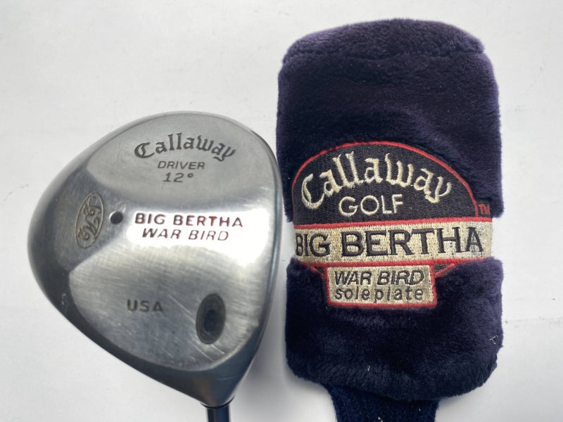 Callaway Big Bertha Warbird Driver 12* RCH 90 Senior Graphite Mens RH HC