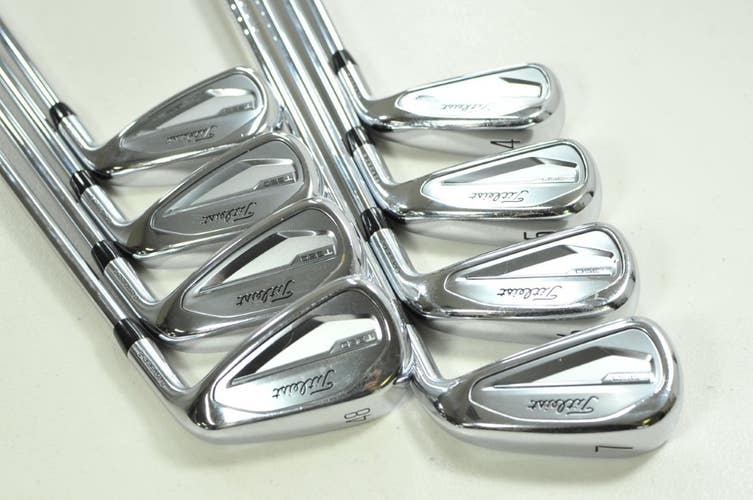 Titleist T350 2023 4-PW,48* Iron Set Stiff Flex Right AMT Red S300 Steel #193340