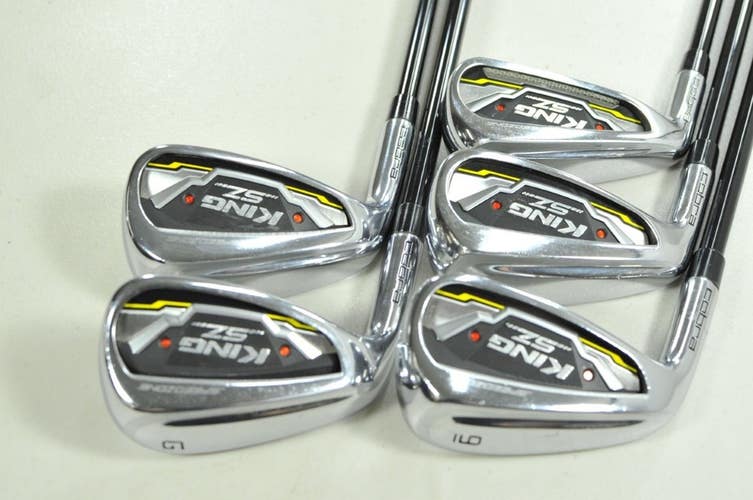 LEFT HANDED Cobra King Speedzone 7-PW,GW Iron Set Regular Flex Graphite #200141