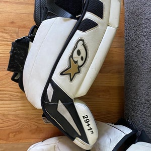 29"  Brian's G-Netik 8.0 Goalie Leg Pads (Used)