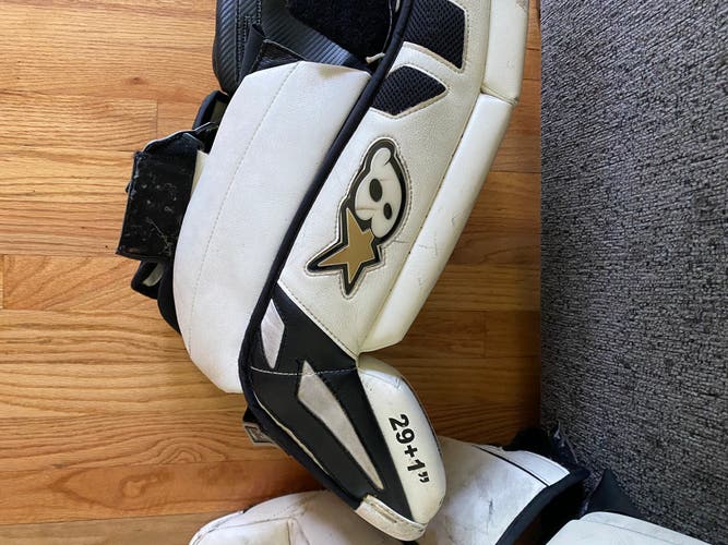 29" Brian's G-Netik 8.0 Goalie Leg Pads (Used)