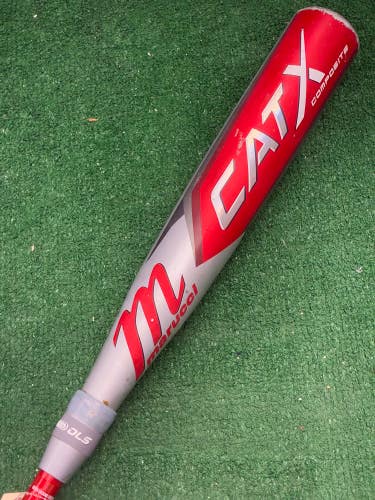 2023 Marucci CAT X Composite Bat USSSA Certified (-10) Composite 20 oz 30" (Used)