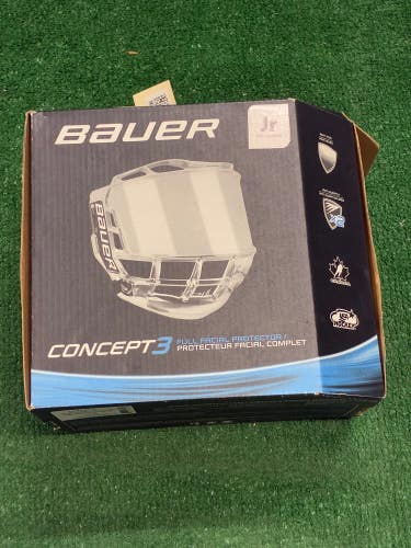 Junior Bauer Concept 3 Full Shield Cages, Visors & Shields (New)