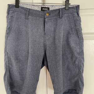 Trunks Multifunctional Men’s Gray chino Shorts Waist 34" lightweight quick Dry