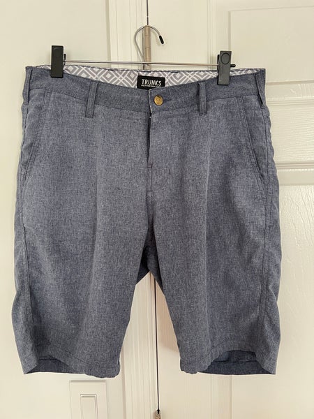 Trunks Multifunctional Men’s Gray chino Shorts Waist 34" lightweight quick Dry