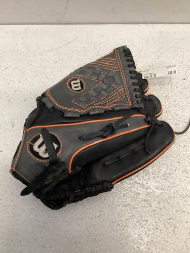 Used Wilson FNYX BB/SB Glove RH Throw Black 12" 11443-S000196293