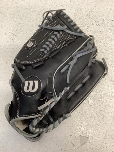 Used Wilson A03R517 BB/SB Glove RH Throw Black 13" 11443-S000196292