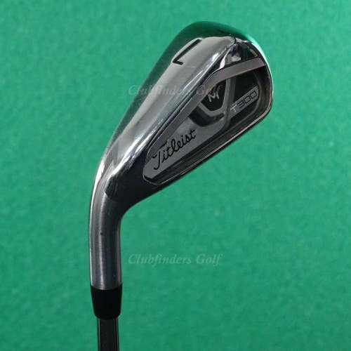 LH Titleist T300 2021 Single 7 Iron True Temper AMT Red R300 Steel Regular