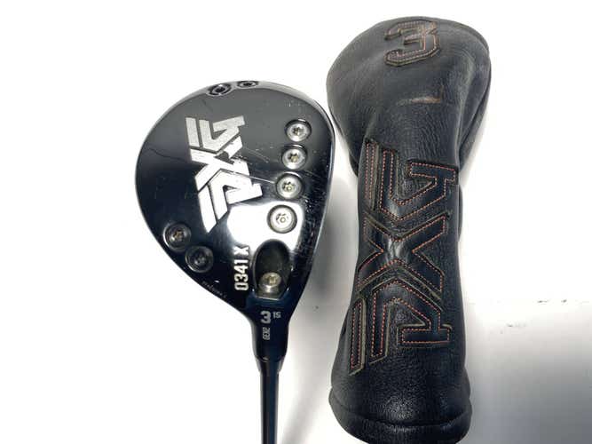 PXG 0341 X GEN2 3 Fairway Wood 15* HZRDUS Smoke Yellow 6.0 70g Stiff RH HC