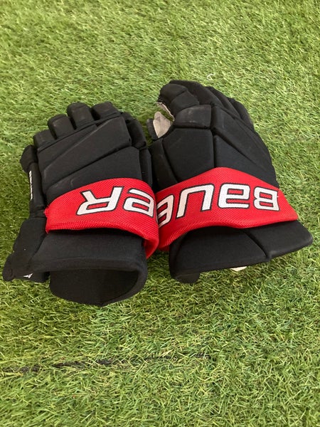 Black Senior Bauer Vapor Elite Gloves 15" (Used)