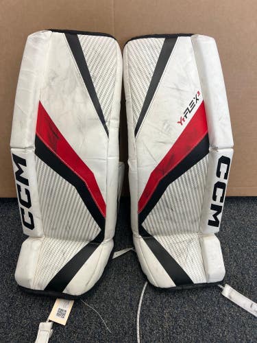 26" Youth CCM YTFLEX 3 Goalie Leg Pads