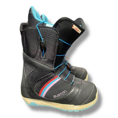 Used Burton MINT Womens Snowboard Boots Black Senior 7 11375-S000363924