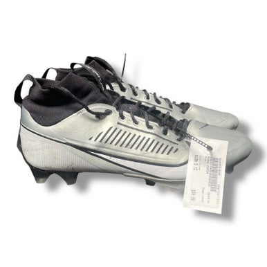 Used Nike VAPOR Adult FB Cleats Silver Senior 12 11375-S000363920