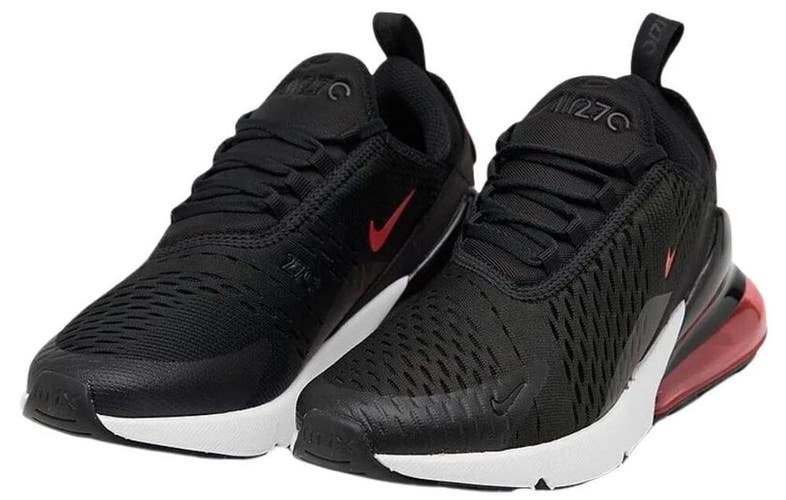 Nike Air Max 270 GS FB8037-001 Sneakers Kids US 6Y Black Running Shoes DDK289
