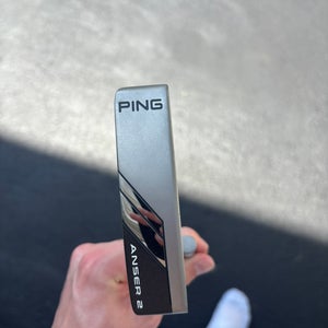 Silver Unisex 2024 Ping Blade Anser 2 Right Handed Putter Uniflex 35" (New)