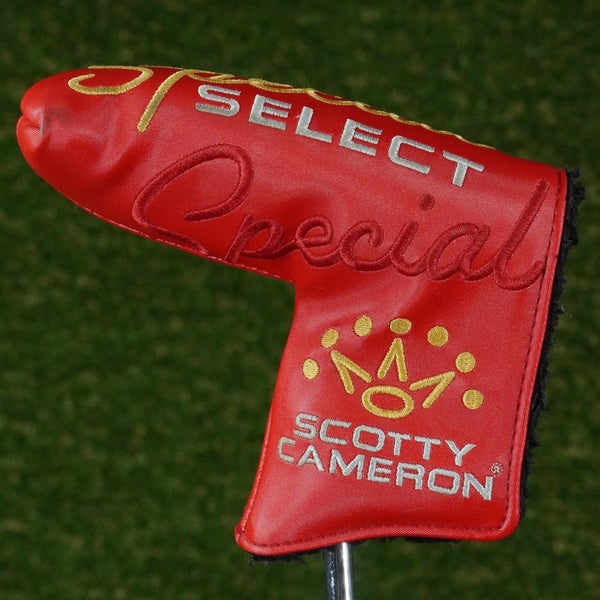 TITLEIST SCOTTY CAMERON SPECIAL SELECT BLADE PUTTER HEADCOVER RED ~ L@@K!!