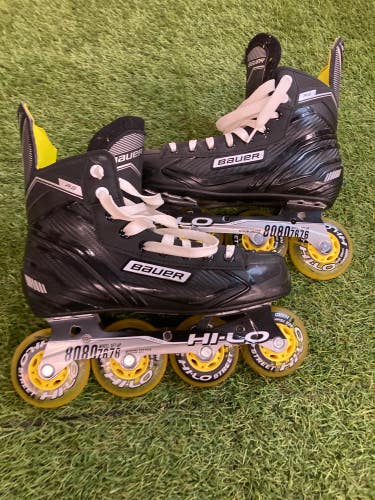 Senior Bauer RS Inline Skates Regular Width Size 8 (Used)