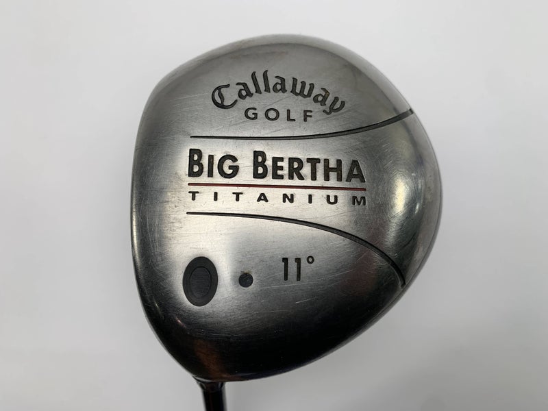 Callaway Big Bertha Titanium Driver 11* RCH 65w 65g Regular Graphite Mens LH