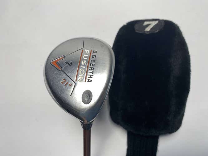 Callaway Big Bertha Fusion 7 Fairway Wood 21* Aldila NVS 55g Ladies Womens RH HC