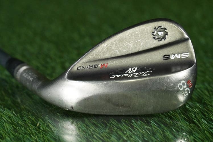 TITLEIST BV VOKEY DESIGN SM6 LOB WEDGE M GRIND KURO KAGE A SENIOR FLEX 58 8