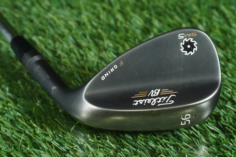 TITLEIST BV VOKEY DESIGN SM5 SAND WEDGE STEEL WEDGE FLEX RH 56 14 ~ BLACK!