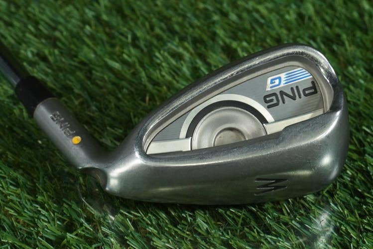 PING G SERIES PITCHING WEDGE "W" AWT 2.0 STEEL REGULAR FLEX RH YELLOW DOT