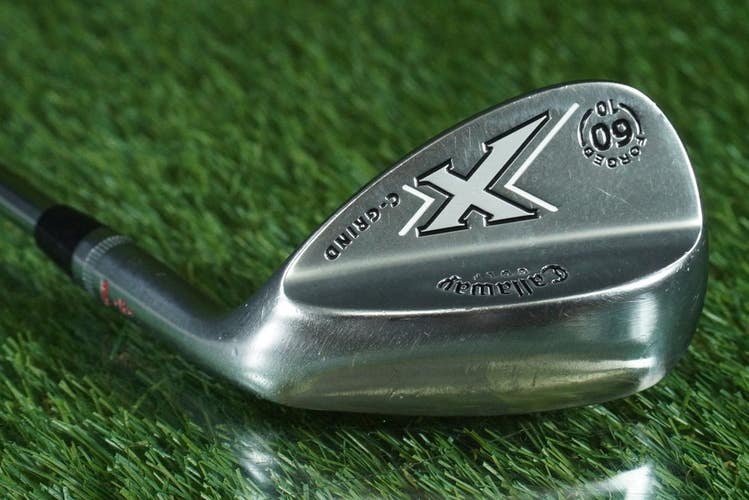 CALLAWAY GOLF X FORGED LOB WEDGE DYNAMIC GOLD S300 STIFF FLEX RH 60 10 ~ NICE!