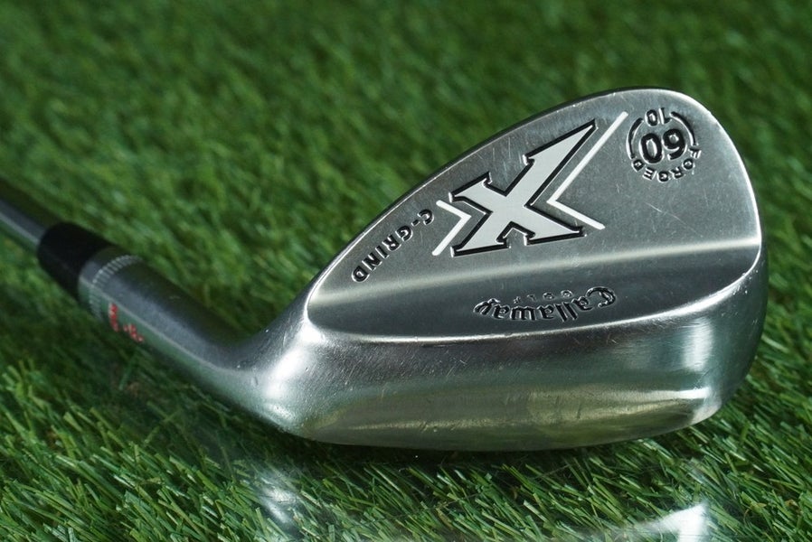 CALLAWAY GOLF X FORGED LOB WEDGE DYNAMIC GOLD S300 STIFF FLEX RH 60 10 ~ NICE!