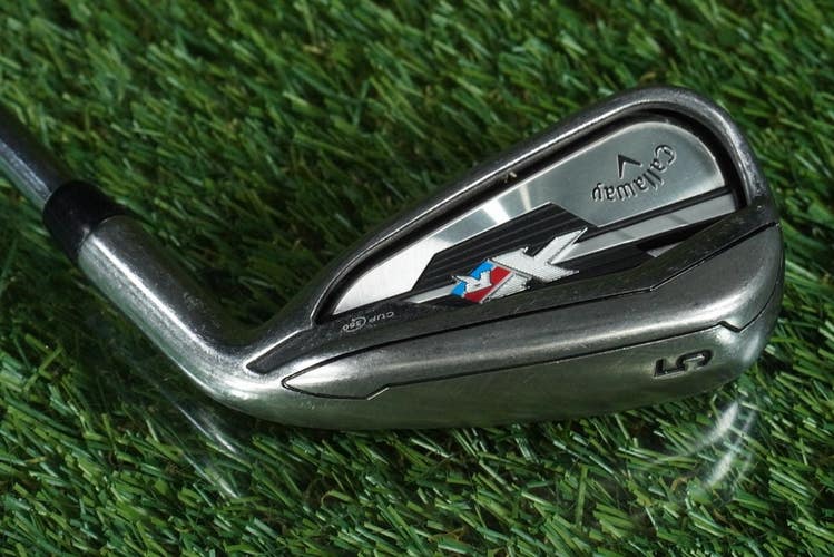 CALLAWAY XR 5 IRON CUP 360 TRUE TEMPER SPEEDSTEP 80 STIFF FLEX STEEL SHAFT RH