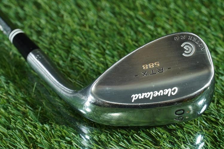 CLEVELAND GOLF RTX 588 ROTEX 2.0 LOB WEDGE DYNAMIC GOLD WEDGE FLEX RH 60 10
