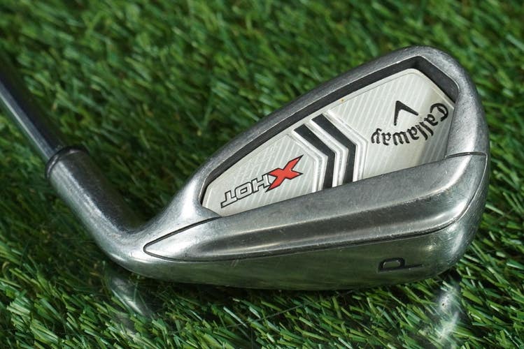 CALLAWAY GOLF X HOT PITCHING WEDGE "P" STEEL SHAFT RH ~ L@@K!!