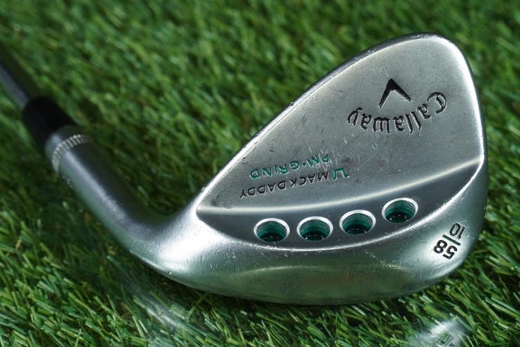 CALLAWAY MACK DADDY PM GRIND LOB WEDGE FST KBS TOUR-V WEDGE FLEX RH 58 10